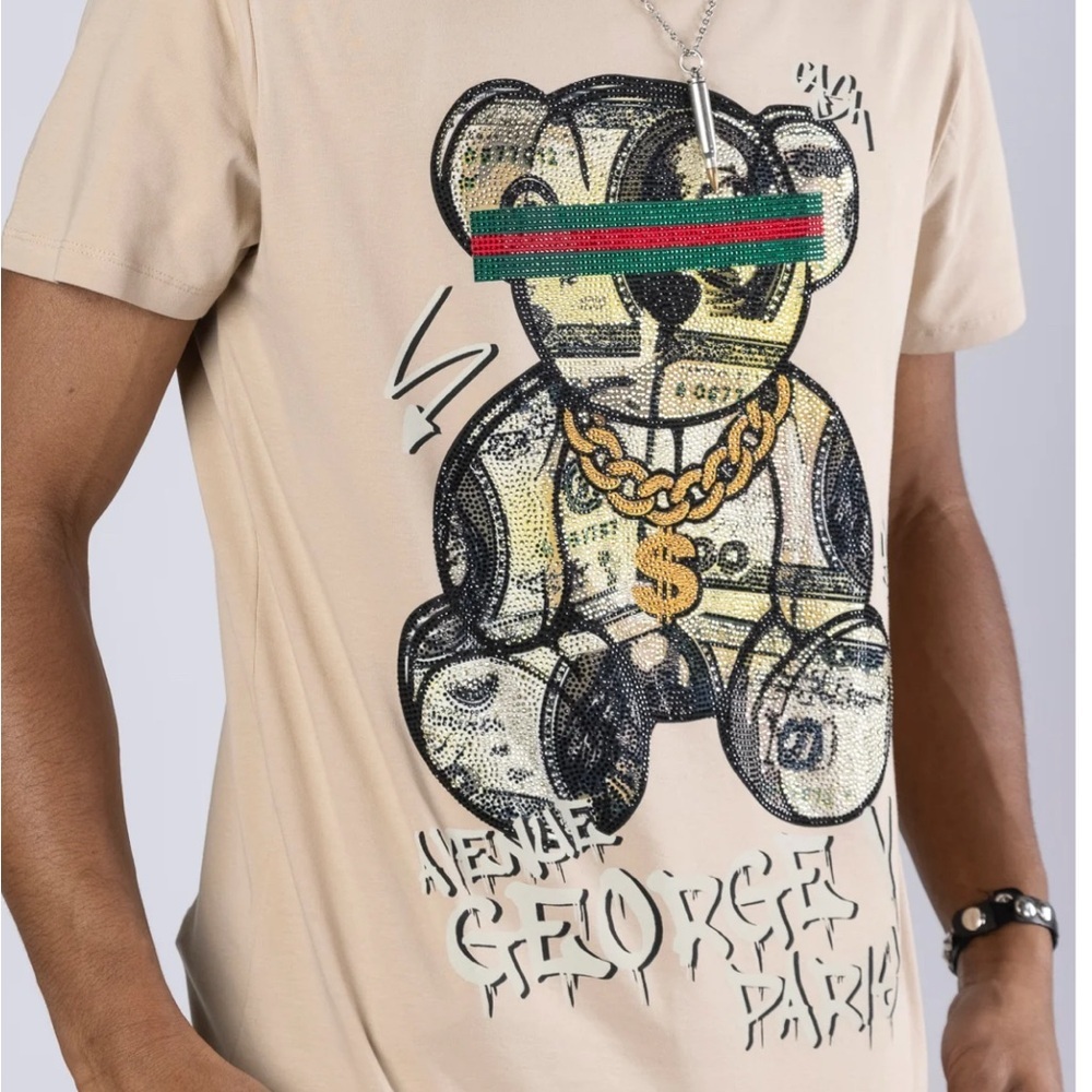 George V Paris Cash Money T-Shirt - Picture 10 of 11